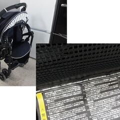 ベビーカー コンビ 〜36カ月頃 HANDY オート４キャス ネイビー系 ☆ 札幌市北区屯田の画像