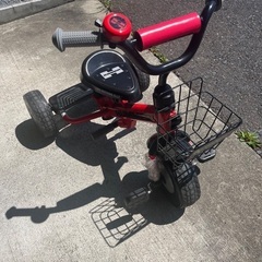 ハマー 三輪車 HUMMER レッドの画像