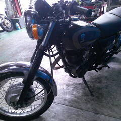 YAMAHA SR400-2 黒 格安提供車 エンジン始動確認 半額配送キャンペーン 期間限定車体価格 現状渡し諸経費￥0- 横浜 P-Yardの画像