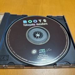 福山雅治 ＣＤ BOOTSの画像