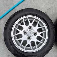 ホイールタイヤセット　4本　タイヤサイズ155/65R13の画像