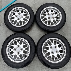 ホイールタイヤセット　4本　タイヤサイズ155/65R13