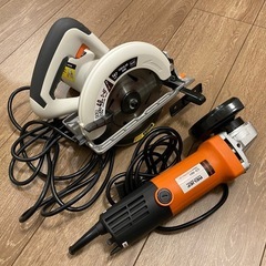 ジグソーとグラインダー