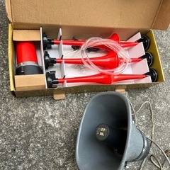 拡声器、ラッパセット