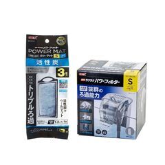 お好きな色のメダカ2匹＋gex 簡単ラクラクパワーフィルター s...