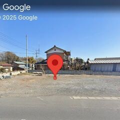館林市上三林町の幹線道路の角地480万円