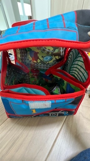 木製トーマス　持ち運びバックつき