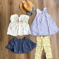 子供服 女の子 ユニクロやGAPkidsなど色々 5点 100〜110