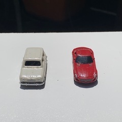 ミニカー2台まとめての画像