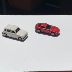 ミニカー2台まとめての画像