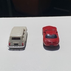 ミニカー2台まとめての画像