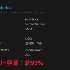 Surface Go 3/intel Pentium GOLD/64GB/4GB ⑤の画像