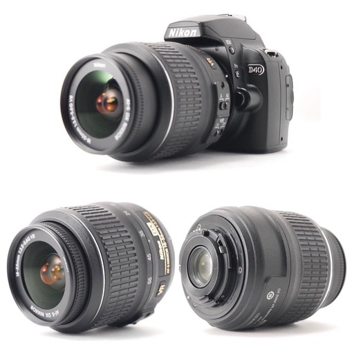 Nikon D40 ニコン スマホ転送 一眼レフ ❤️極美品❤️初心者OK❤️