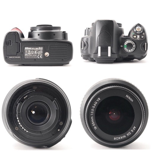 Nikon D40 ニコン スマホ転送 一眼レフ ❤️極美品❤️初心者OK❤️