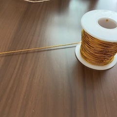 金のゴム_結婚式プロフィールブック使用品