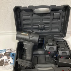 【お話し中】新品未使用　充電式ブロワー　洗車　掃除　の画像