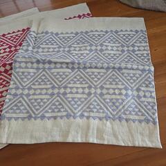 プチポアン キャンバス刺繍クッションカバー5枚セットの画像