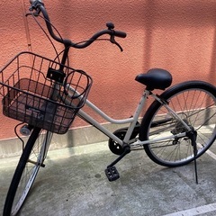 自転車　26インチ　3段変速ギア付き