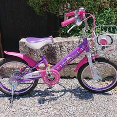 自転車 16インチ 補助輪 ヘルメット付き 子供 子ども キッズ...