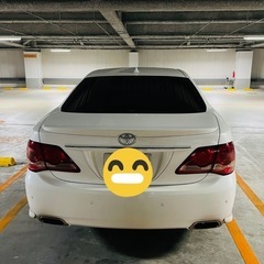 購入者様決まりました。GRS204 200系クラウンアスリートG3500サンルーフ黒革シートダウンサスの画像