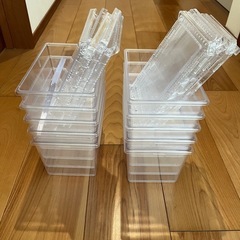 クリアスライダー小10個