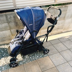 カトージ 二人乗りベビーカー の画像