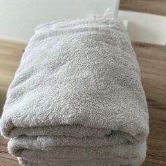 バスタオル（使用済み）の画像
