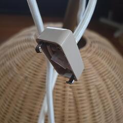 お取引中。南国風ラタン 吊り下げ照明 シェード の画像