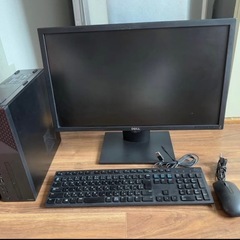 Dell  デクストップpc モニターセット