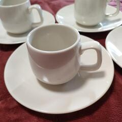 レトロコーヒーカップ&ソーサーの画像