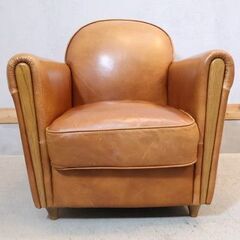 ACME FURNITURE(アクメファニチャー)のOAKS CLUB CHAIR(オークスクラブチェア) 1人掛けソファ。フランス発祥のチェアをイメージしたアームソファ。ブルックリンスタイルなどに！の画像