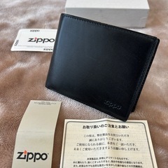 ZIPPOジッポーレザー二つ折り財布コンパクトウォレットさいふサ...