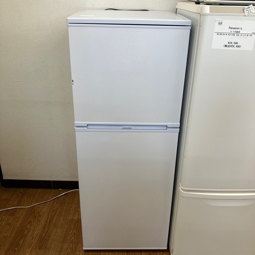 安心の1年保証 Abitelax 2ドア冷蔵庫 AR-131