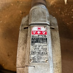 マキタ　電動ドリルの画像