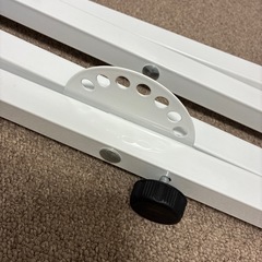 X型　ピアノスタンド　ホワイトの画像