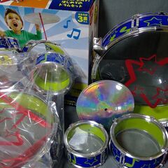 ≪ブルーイン》SING＆PLAY！はじめてのドラムセット　２個セット