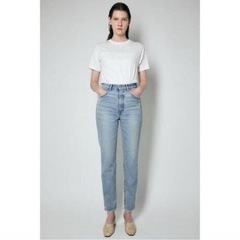 ★極美品★MOUSSY マウジー HW ISM JEANS スキ...