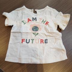 GAP　サイズ不明　お花🌼Tシャツ👕🙋