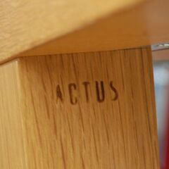 ACTUS ダイニングテーブル FB2 幅150×奥80×高70cm ナチュラル系 デスク 机 食卓テーブル アクタス 札幌市 清田区 平岡の画像