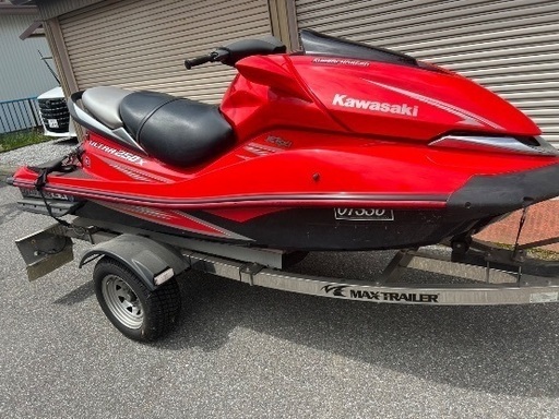 超美品・完全琵琶湖艇】カワサキ ULTRA250X JTT50BE☆淡水専用☆61