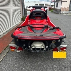 【超美品・完全琵琶湖艇】カワサキ ULTRA250X JTT50BE★淡水専用★61アワー★錆無し★一発始動★軽トレーラー付き★屋内保管の画像