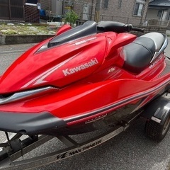 【超美品・完全琵琶湖艇】カワサキ ULTRA250X JTT50BE★淡水専用★61アワー★錆無し★一発始動★軽トレーラー付き★屋内保管の画像