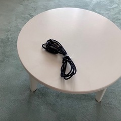 【値下げしました】円形 こたつテーブルセット✩.*˚の画像