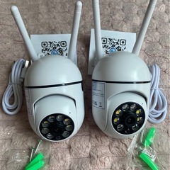 スマホ連動！360°回転 WiFiカメラ 双方向通話 動体検知 ...