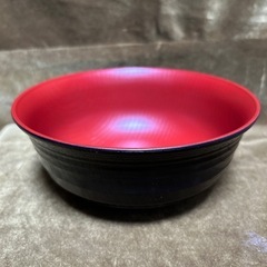 レンジや食洗機に使用できる耐熱性プラスティックの丼ぶりになります。の画像