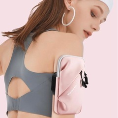 【新品】スマホアームバンド レッドの画像