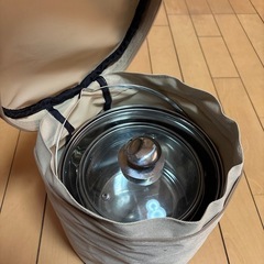 キャンプ用鍋2個セットの画像