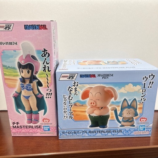 ドラゴンボール MASTERLISE ウーロン＆プーアル、チチセット
海外正規品