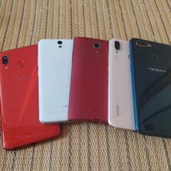ジャンク品　Androidスマホ６台、ガラケー２台、GameCO...