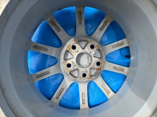 スバル STI 純正オプション ホイール 17x8JJ. 4本中古品送料別